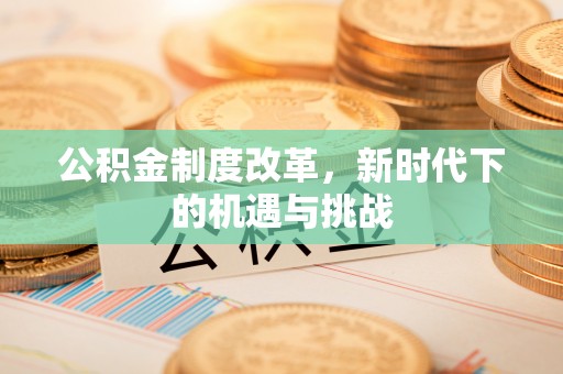 察雅公积金制度改革，新时代下的机遇与挑战